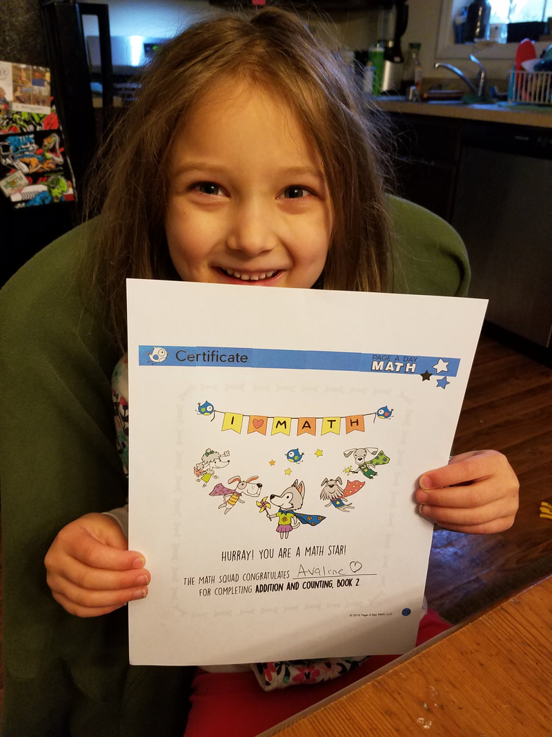 Page A Day Math Review, Humor Homeschool Healthier Living, Alexandra Kulick
